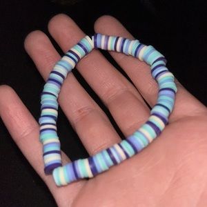 A blue and green bracelet